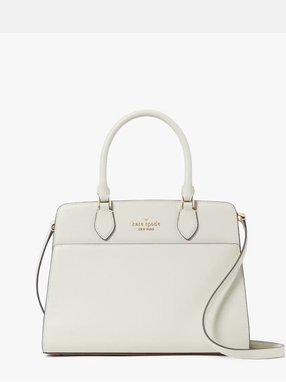 NWT kate spade Madison Medium Saffiano Leather Satchel Bag